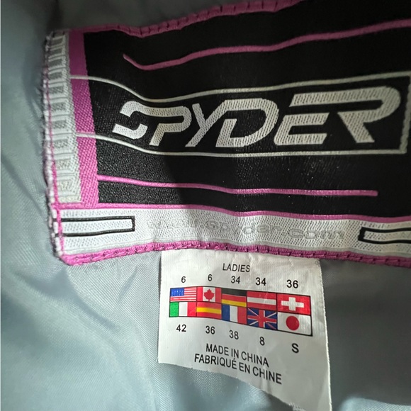 Ladies Nylon Ski or Snowboard Jacket - Spyder XT 5000 size 6 - Picture 3 of 11
